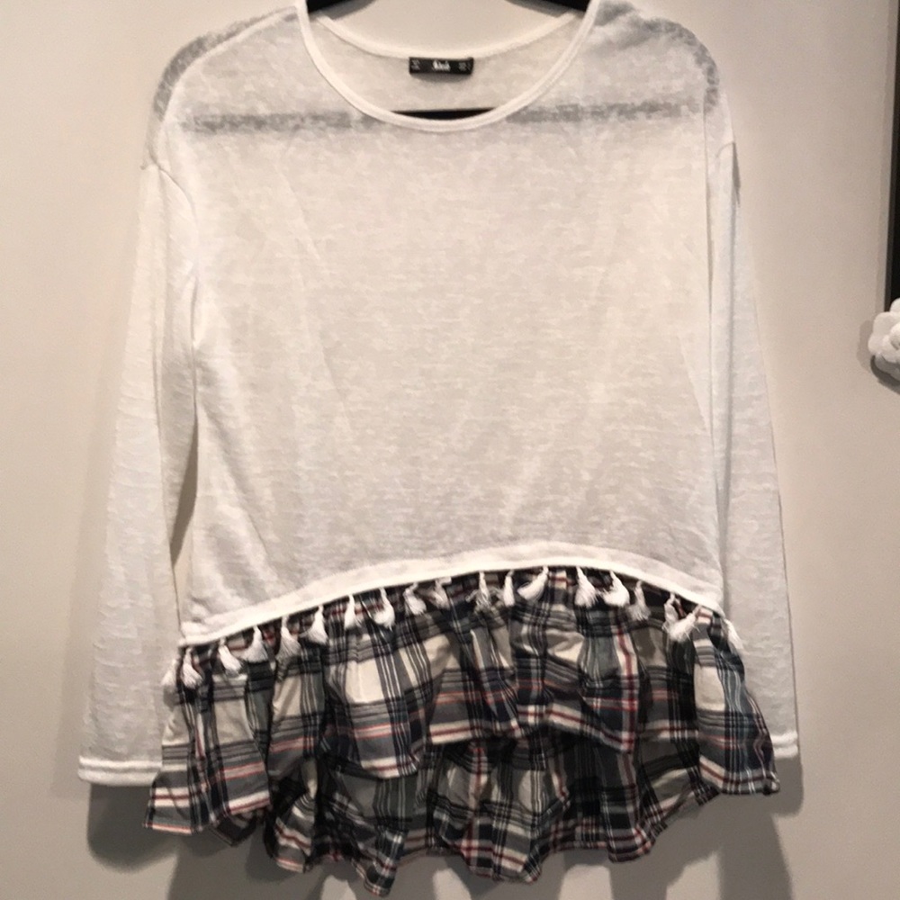 SHEIN PLAID LONG SLEEVE